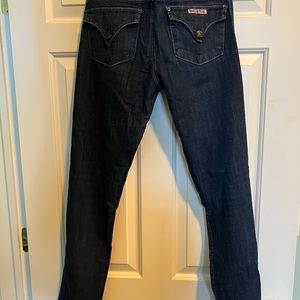Hudson mid rise skinny jeans
